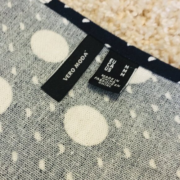 Linen Blend Polka Dot Button Down Puff Sleeve Maxi Dress - Picture 8 of 16